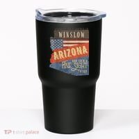 Winslow Arizona AZ US 66 Take It Easy Est. 1926 Mother Road Tumbler thumb 0