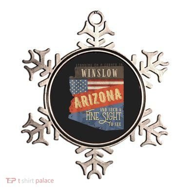 Winslow Arizona AZ US 66 Take It Easy Est. 1926 Mother Road Ornament