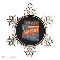 Winslow Arizona AZ US 66 Take It Easy Est. 1926 Mother Road Ornament thumb 0