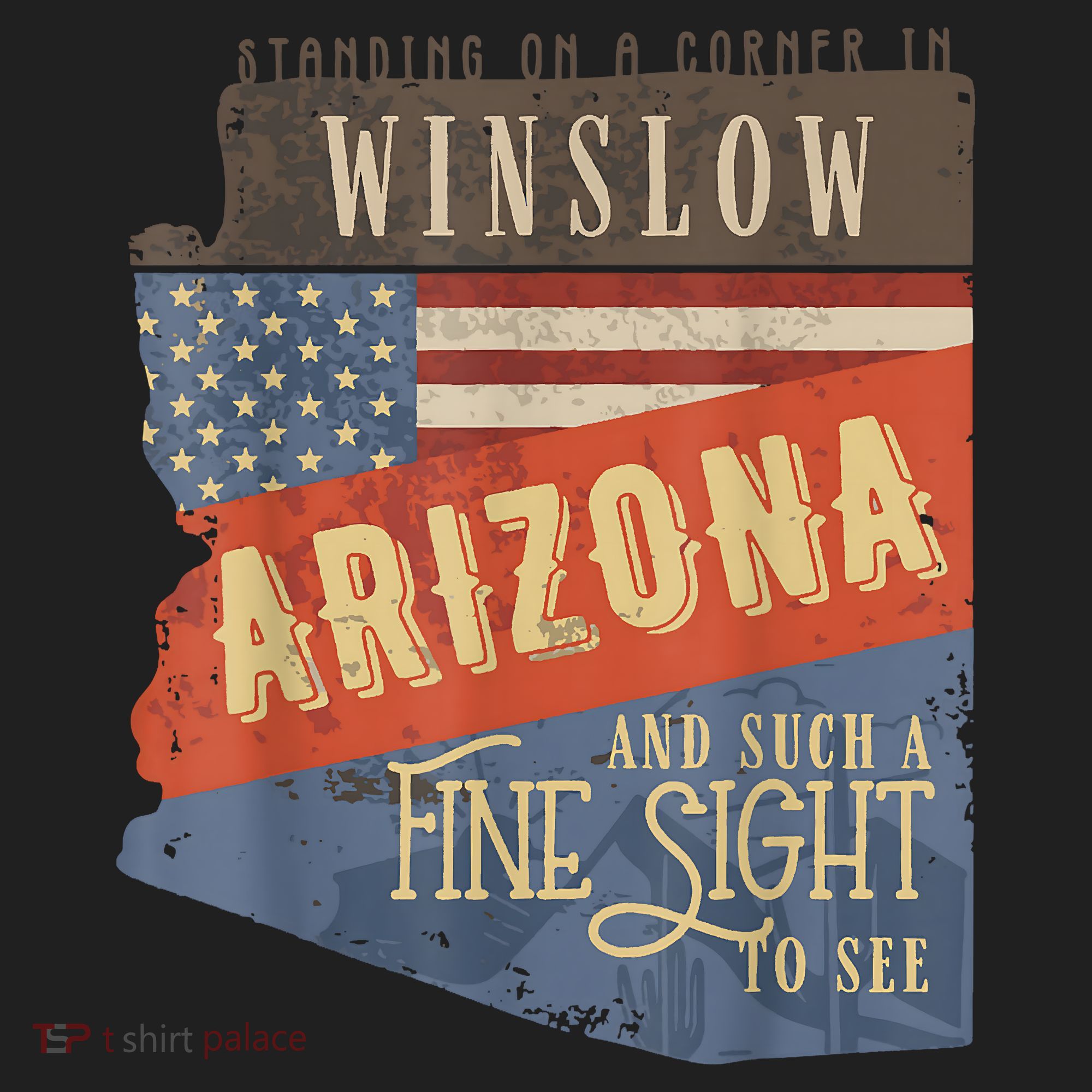 Winslow Arizona AZ US 66 Take It Easy Est. 1926 Mother Road Hat