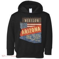 Winslow Arizona AZ US 66 Take It Easy Est. 1926 Mother Road Toddler Hoodie thumb 0