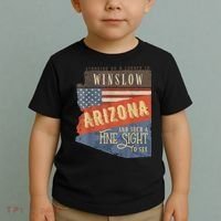 Winslow Arizona AZ US 66 Take It Easy Est. 1926 Mother Road Toddler T-Shirt thumb 2