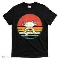 Wowsome! Adult Axolotl Retro Vintage T-Shirt thumb 0