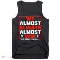 We Almost Always Almost Win Sunday Football Tank Top thumb 0