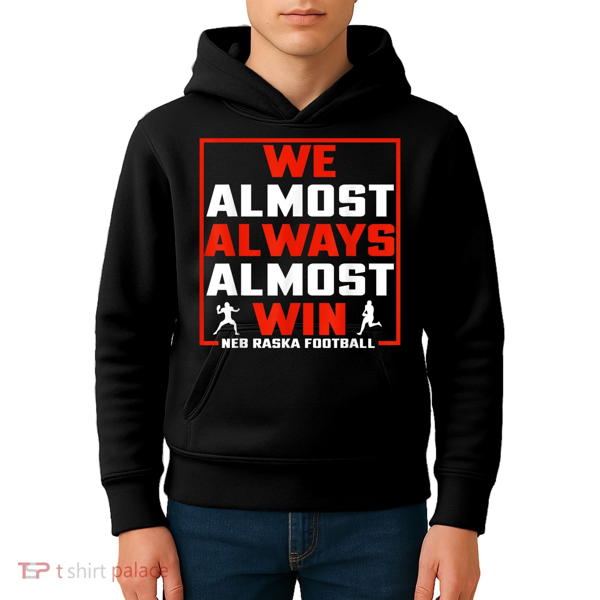We Almost Always Almost Win Sunday Football Kids Hoodie