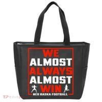 We Almost Always Almost Win Sunday Football Tote Bag thumb 0