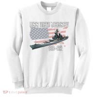 Ww2 American Battleship Uss New Jersey Bb62 Warship Veteran Sweatshirt thumb 0