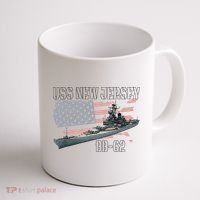 Ww2 American Battleship Uss New Jersey Bb62 Warship Veteran Coffee Mug thumb 1