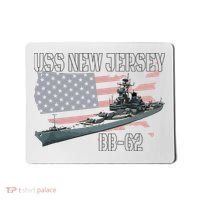 Ww2 American Battleship Uss New Jersey Bb62 Warship Veteran Mousepad thumb 0
