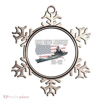 Ww2 American Battleship Uss New Jersey Bb62 Warship Veteran Ornament