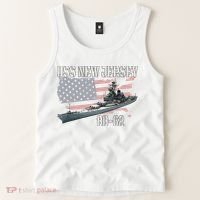 Ww2 American Battleship Uss New Jersey Bb62 Warship Veteran Tank Top thumb 2
