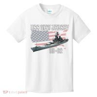 Ww2 American Battleship Uss New Jersey Bb62 Warship Veteran Kids T-Shirt thumb 0