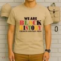 We Are Black History Strength Heritage Pride T-Shirt thumb 6
