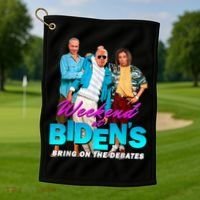 Weekend At Biden's Golf Towel thumb 1