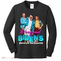 Weekend At Biden's Kids Long Sleeve Shirt thumb 0