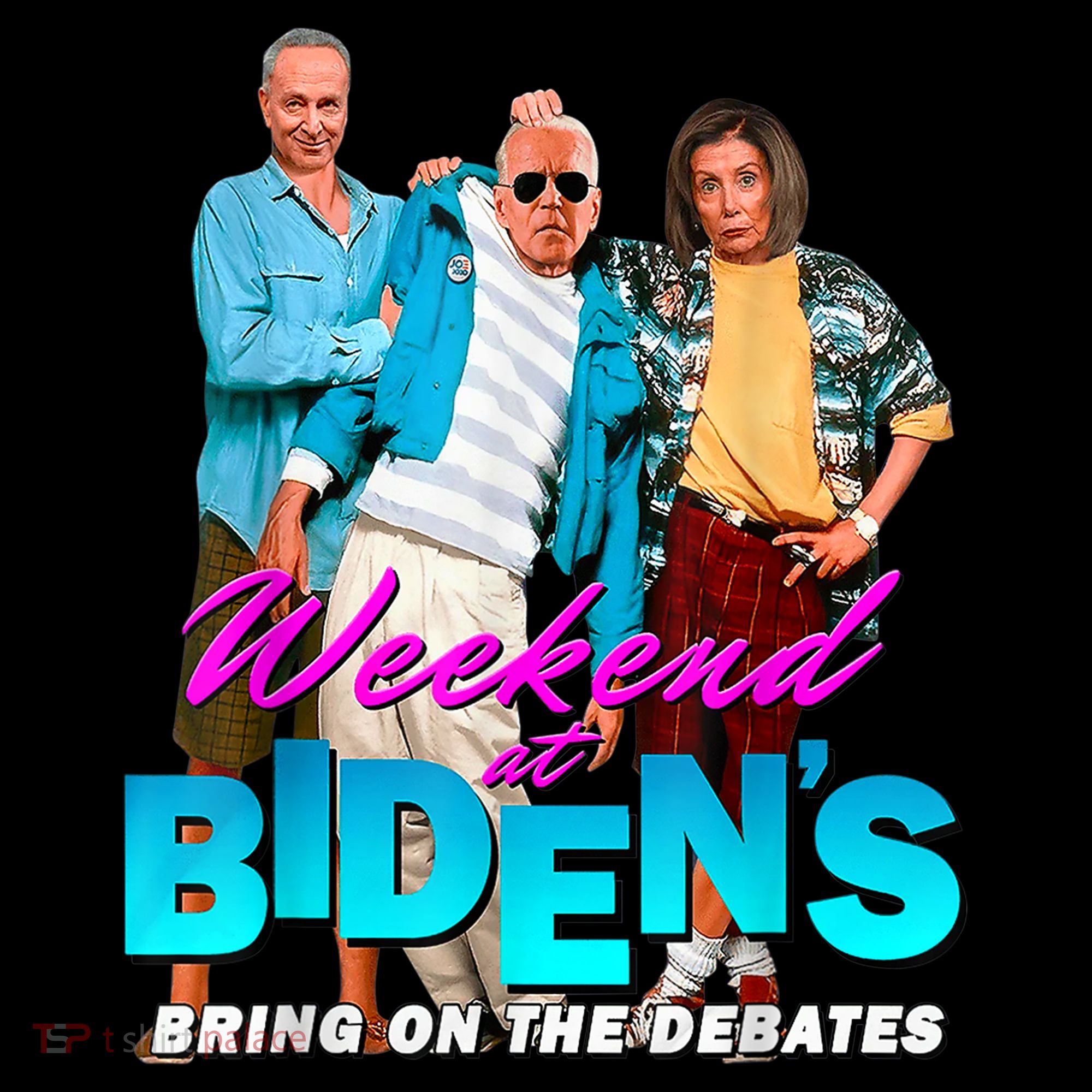 Weekend At Biden's Kids Long Sleeve Shirt