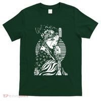 With A Beautiful Japanese Girl Symbol Of Japan T-Shirt thumb 0