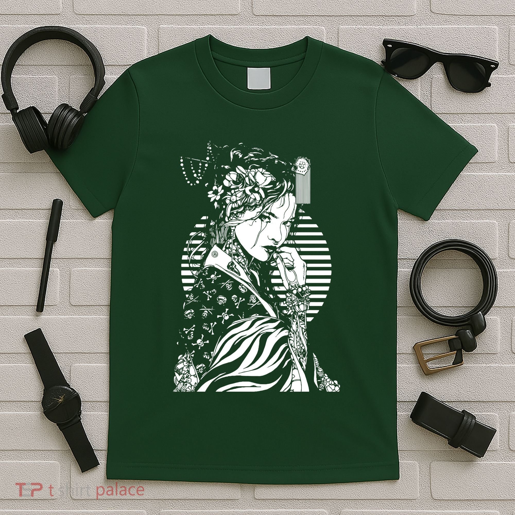 With A Beautiful Japanese Girl Symbol Of Japan T-Shirt