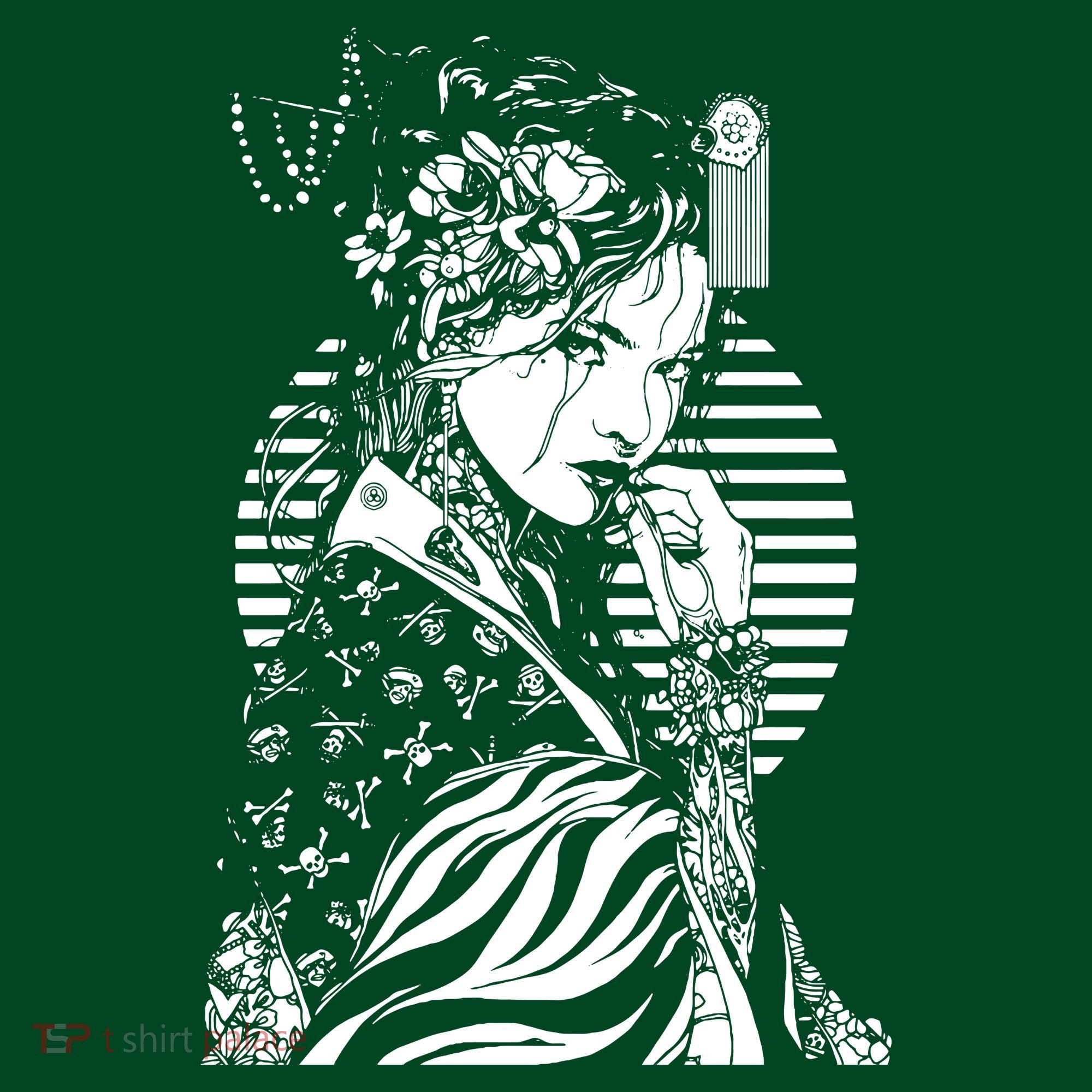 With A Beautiful Japanese Girl Symbol Of Japan T-Shirt