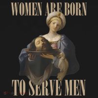 Women Are Born To Serve Man Funny Boss Girl Motivational Women's Hoodie thumb 2