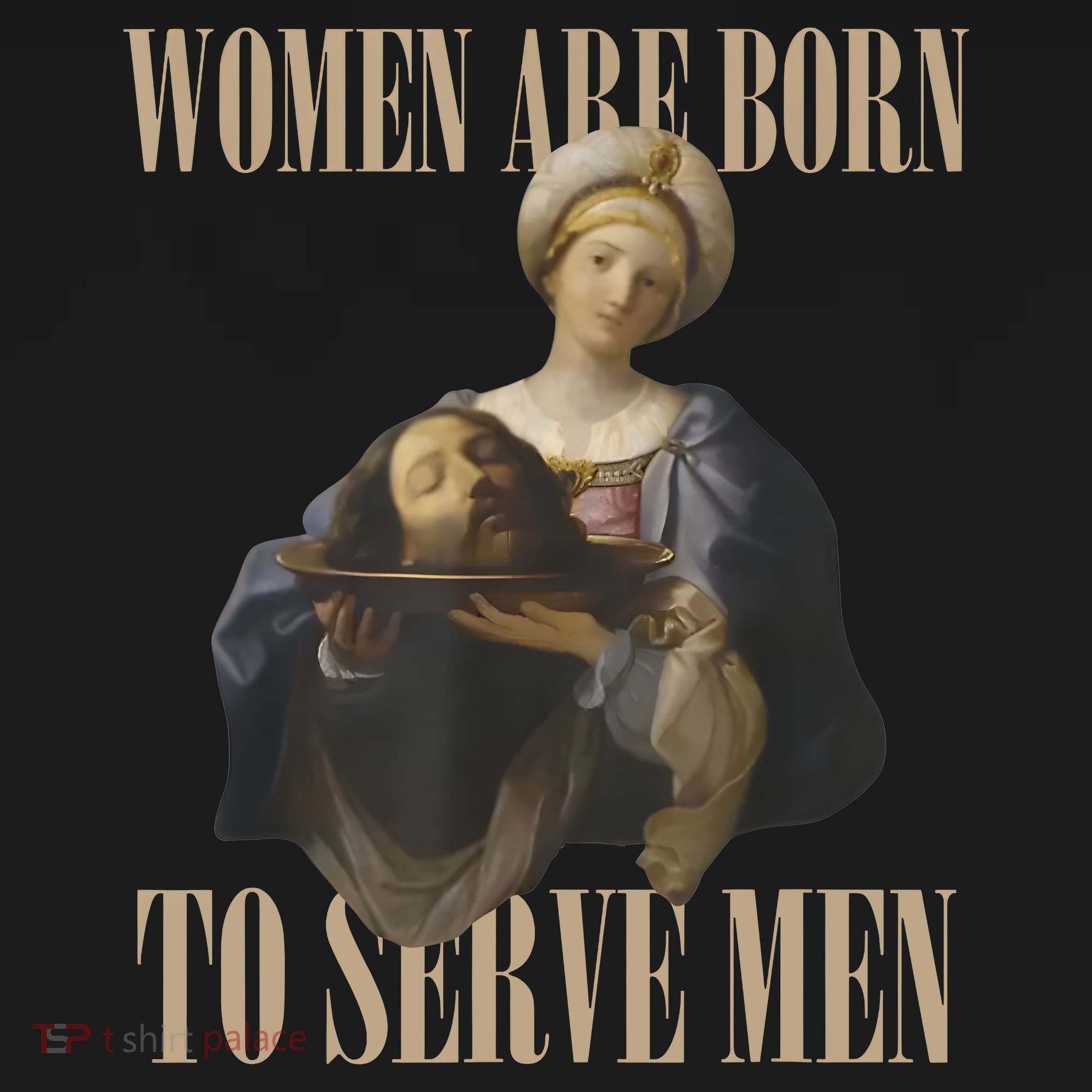 Women Are Born To Serve Man Funny Boss Girl Motivational Women's Hoodie