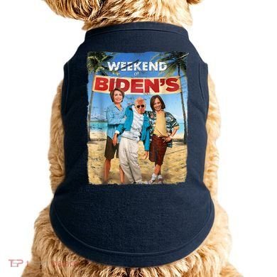WEEKEND AT BIDEN'S Doggie Tank