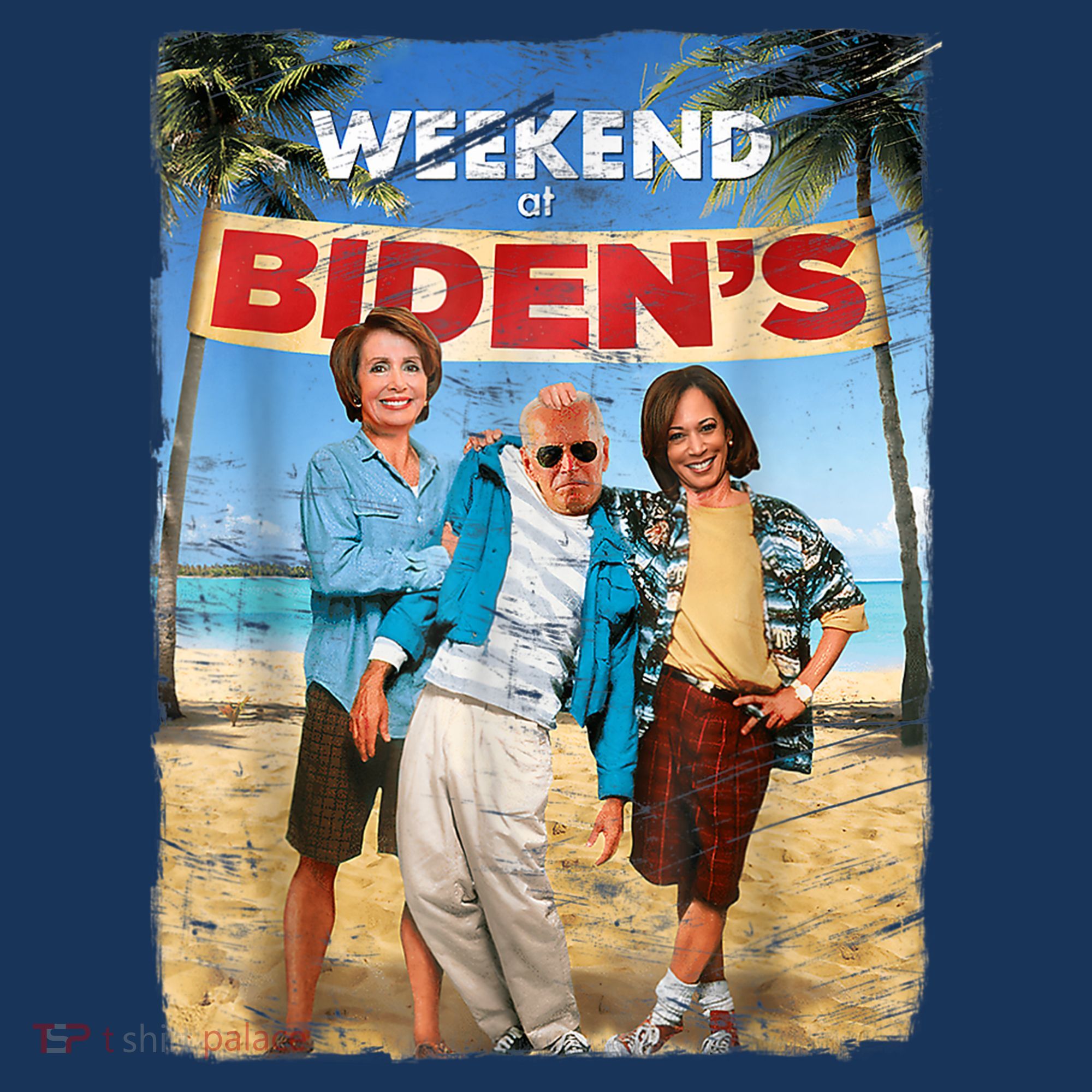 WEEKEND AT BIDEN'S Doggie Tank