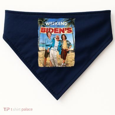 WEEKEND AT BIDEN'S USA-Made Doggie Bandana