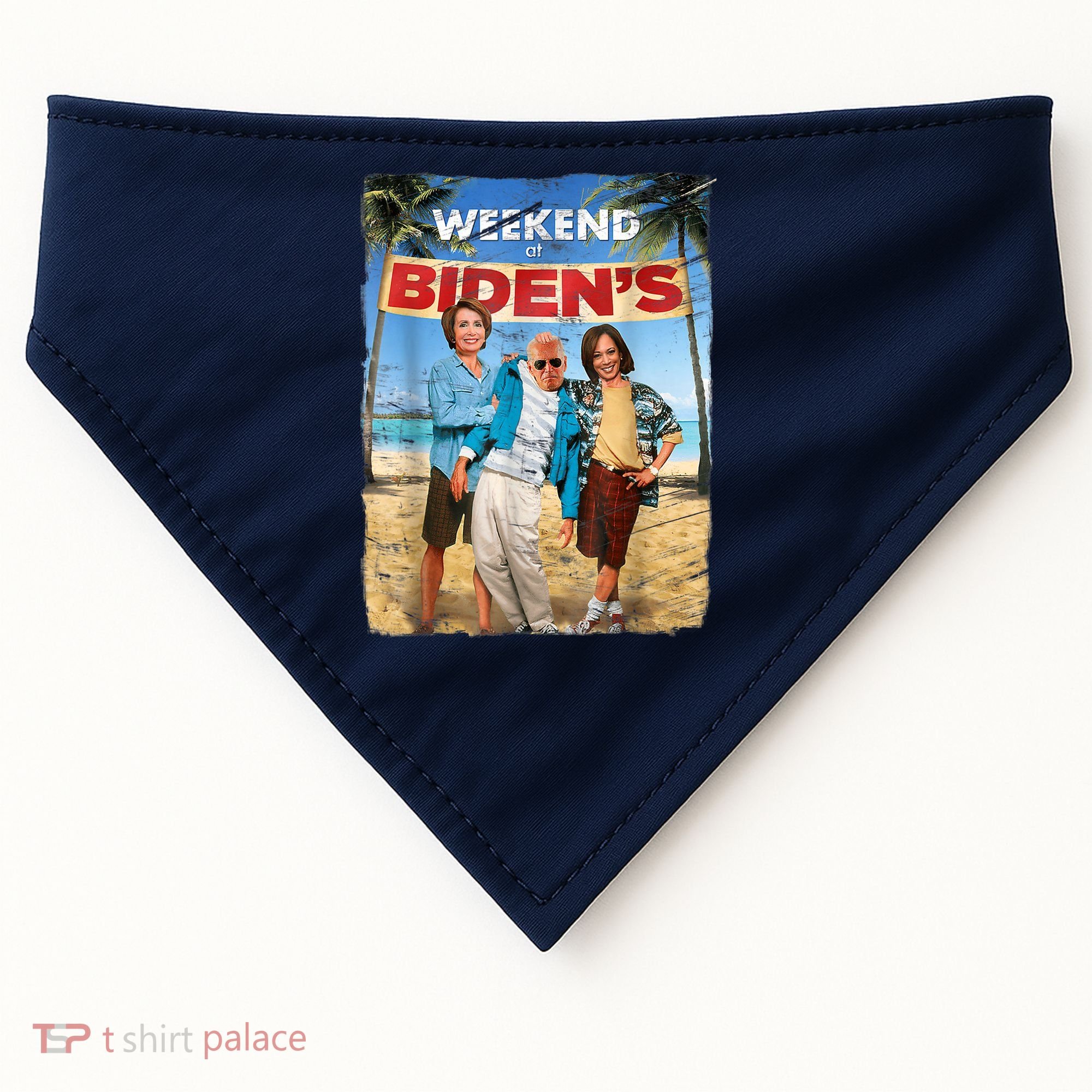 WEEKEND AT BIDEN'S USA-Made Doggie Bandana