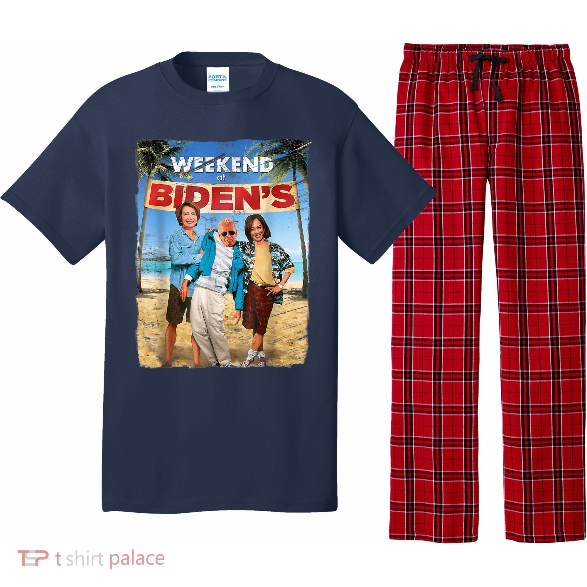 WEEKEND AT BIDEN'S Pajama Set