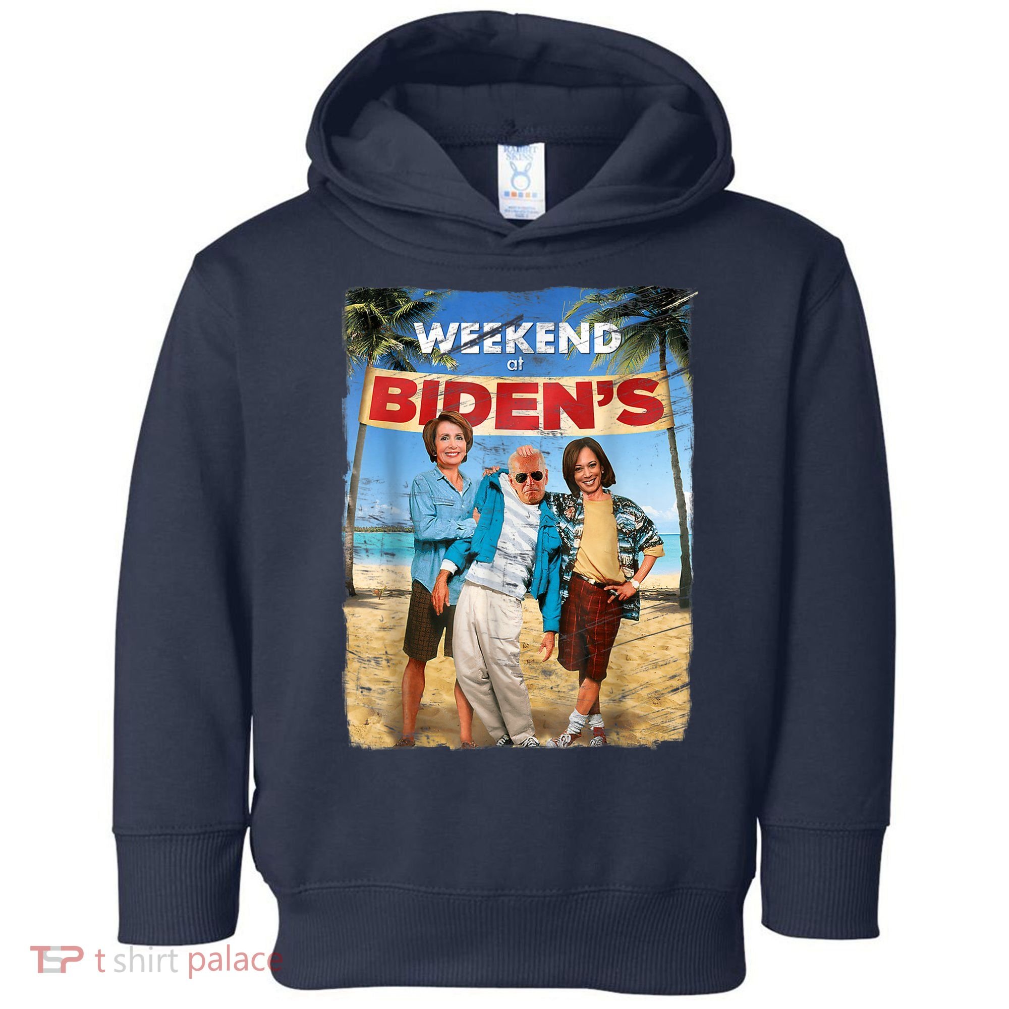 WEEKEND AT BIDEN'S Toddler Hoodie