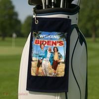 WEEKEND AT BIDEN'S Golf Towel thumb 2