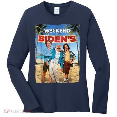 WEEKEND AT BIDEN'S Women's Long Sleeve Shirt