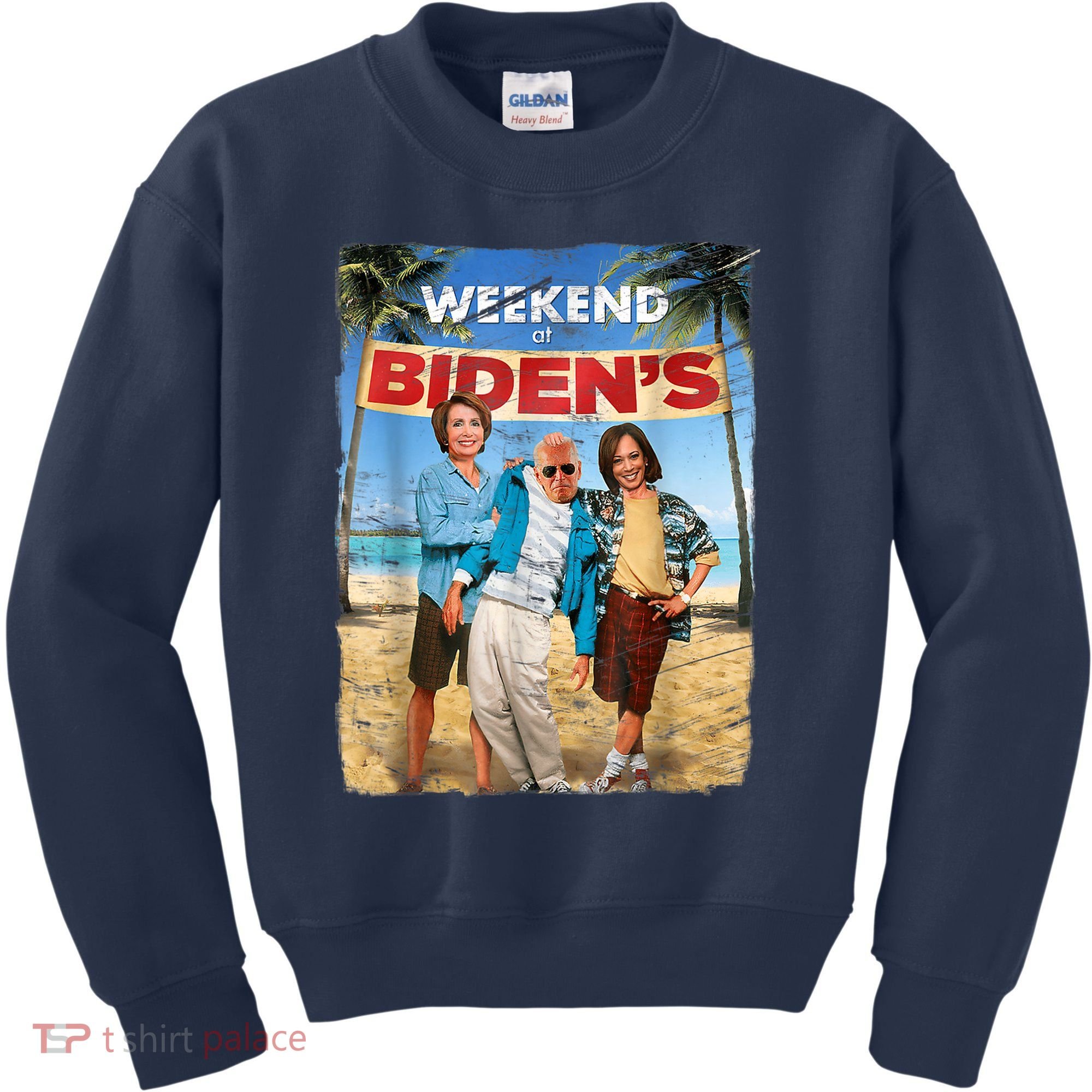WEEKEND AT BIDEN'S Kids Sweatshirt