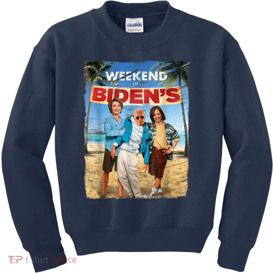 WEEKEND AT BIDEN'S Kids Sweatshirt