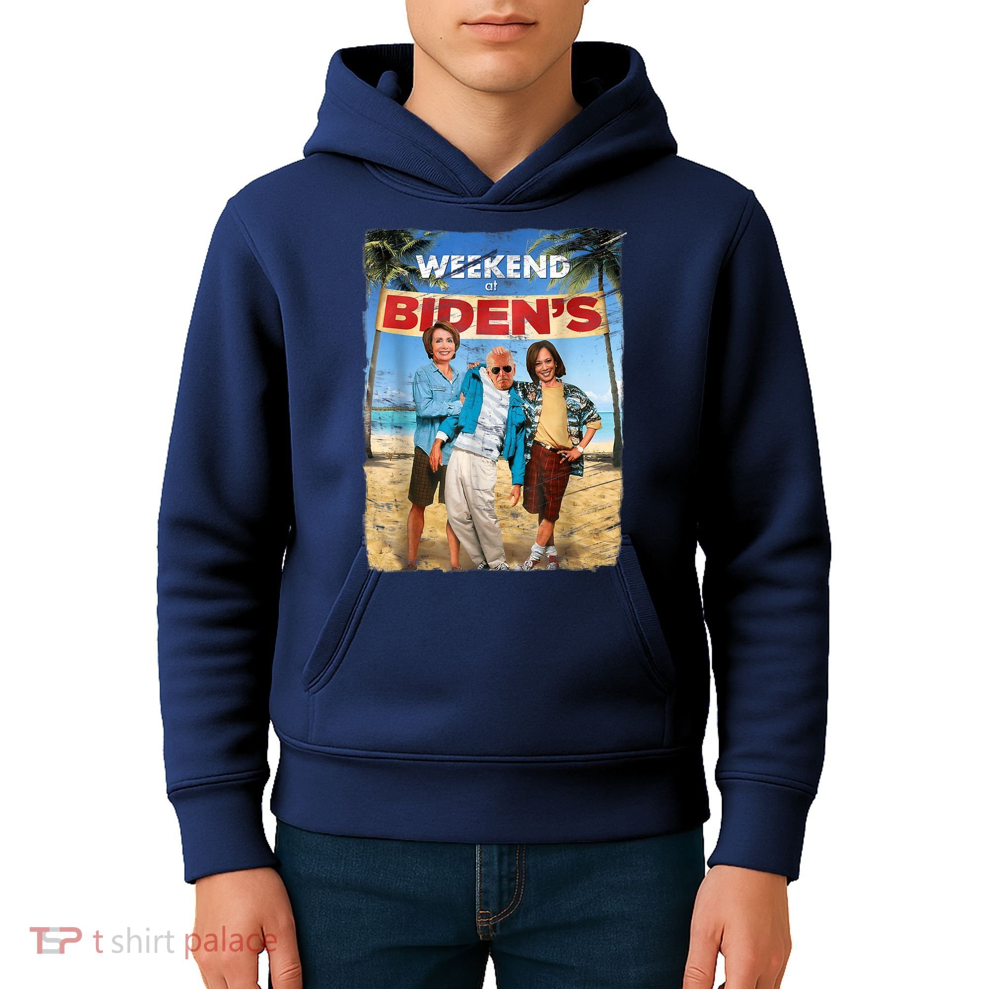WEEKEND AT BIDEN'S Kids Hoodie