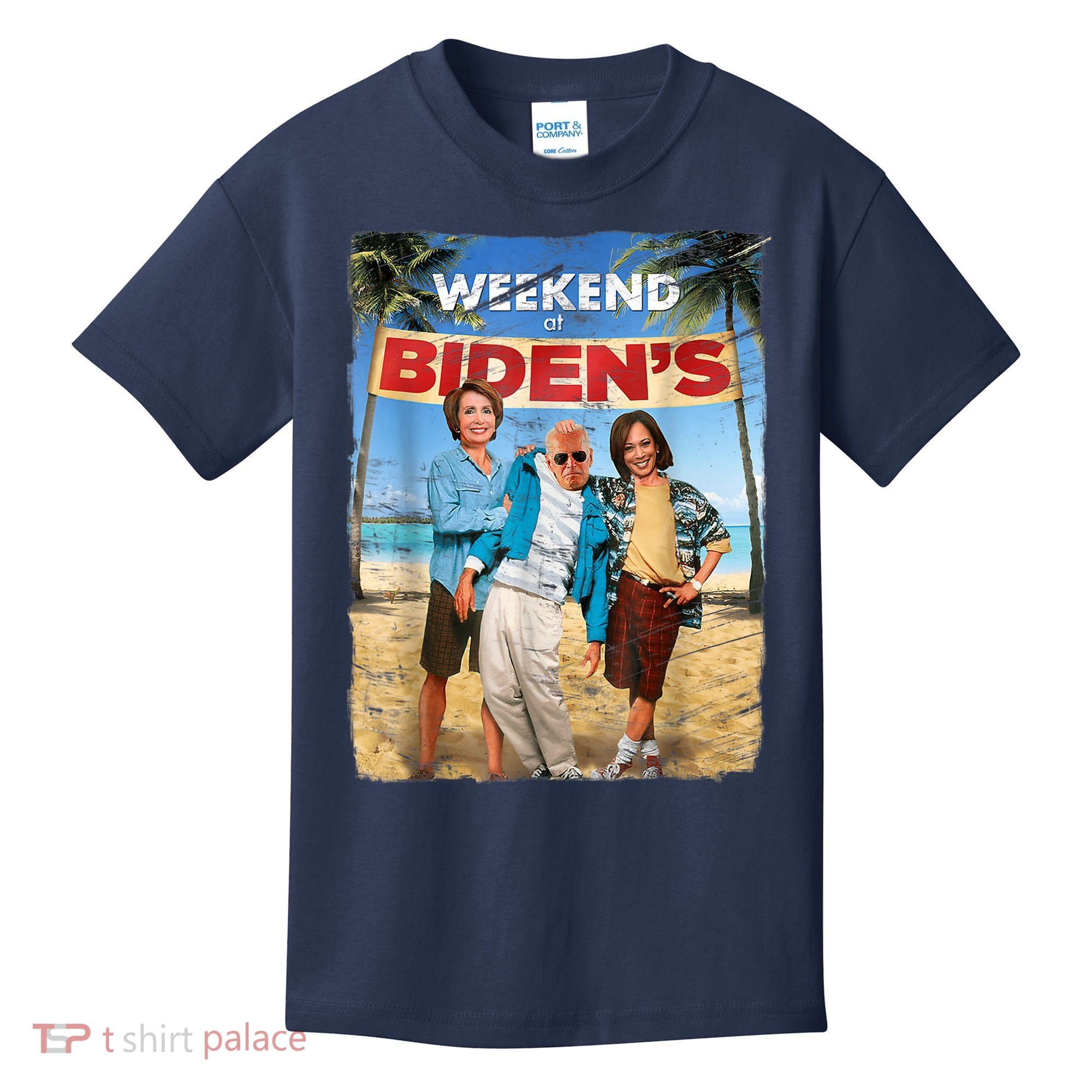 WEEKEND AT BIDEN'S Kids T-Shirt