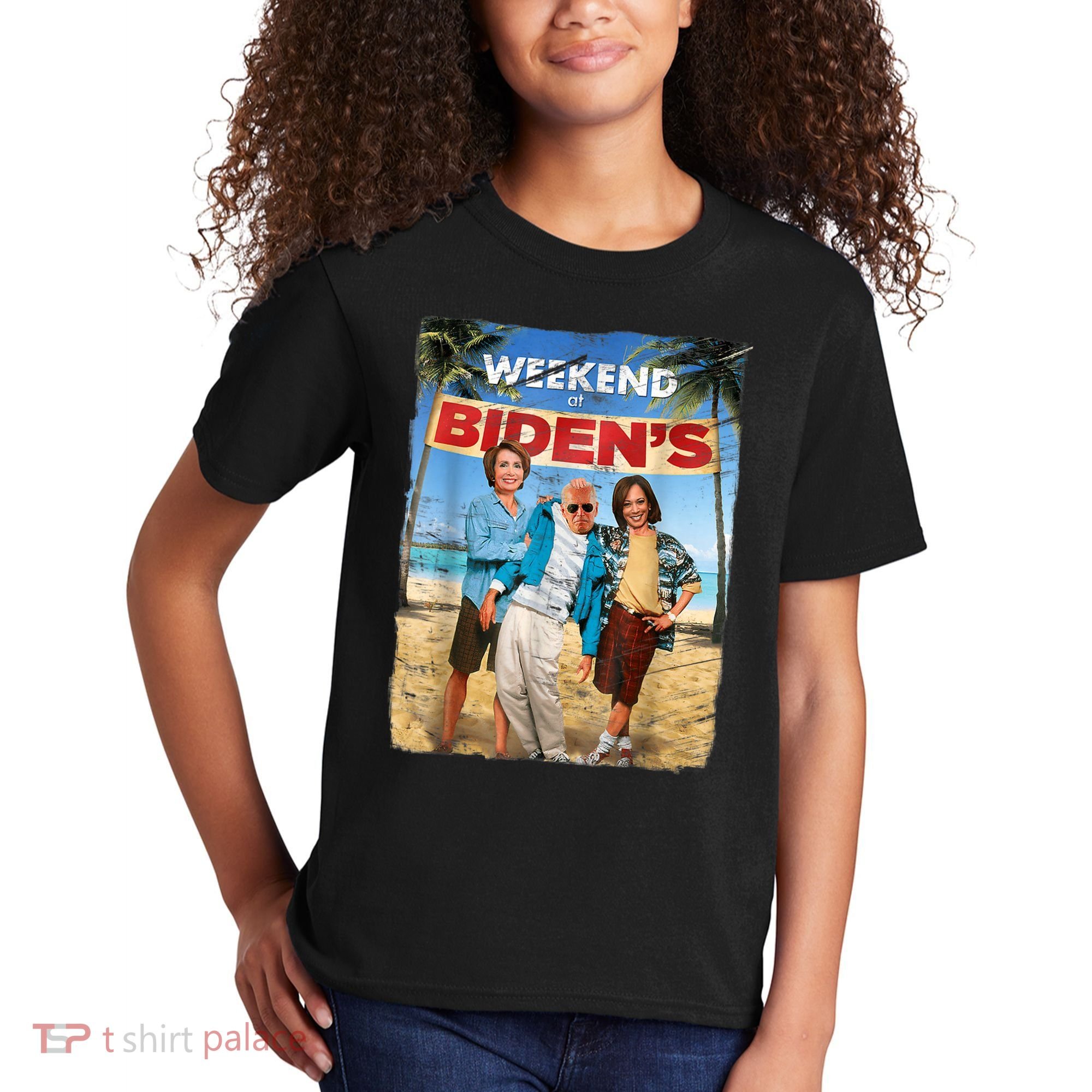 WEEKEND AT BIDEN'S Kids T-Shirt