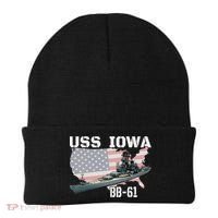 WW2 American Battleship USS Iowa Warship BB61 Veterans  Beanie thumb 0