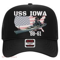 WW2 American Battleship USS Iowa Warship BB61 Veterans  Hat thumb 0