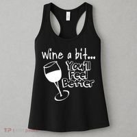 Wine A Bit YouLl Feel Better Women's Tank Top thumb 3