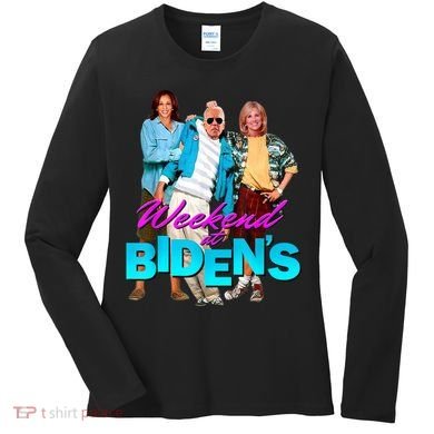 Weekend At Biden's Women's Long Sleeve Shirt