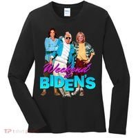 Weekend At Biden's Women's Long Sleeve Shirt thumb 0