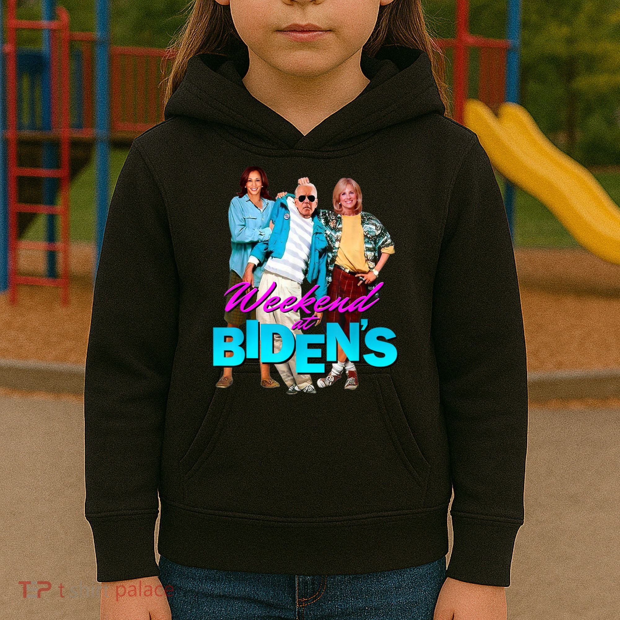 Weekend At Biden's Kids Hoodie