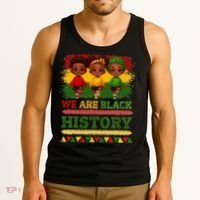 We Are Black History For Black History Month Tank Top thumb 3