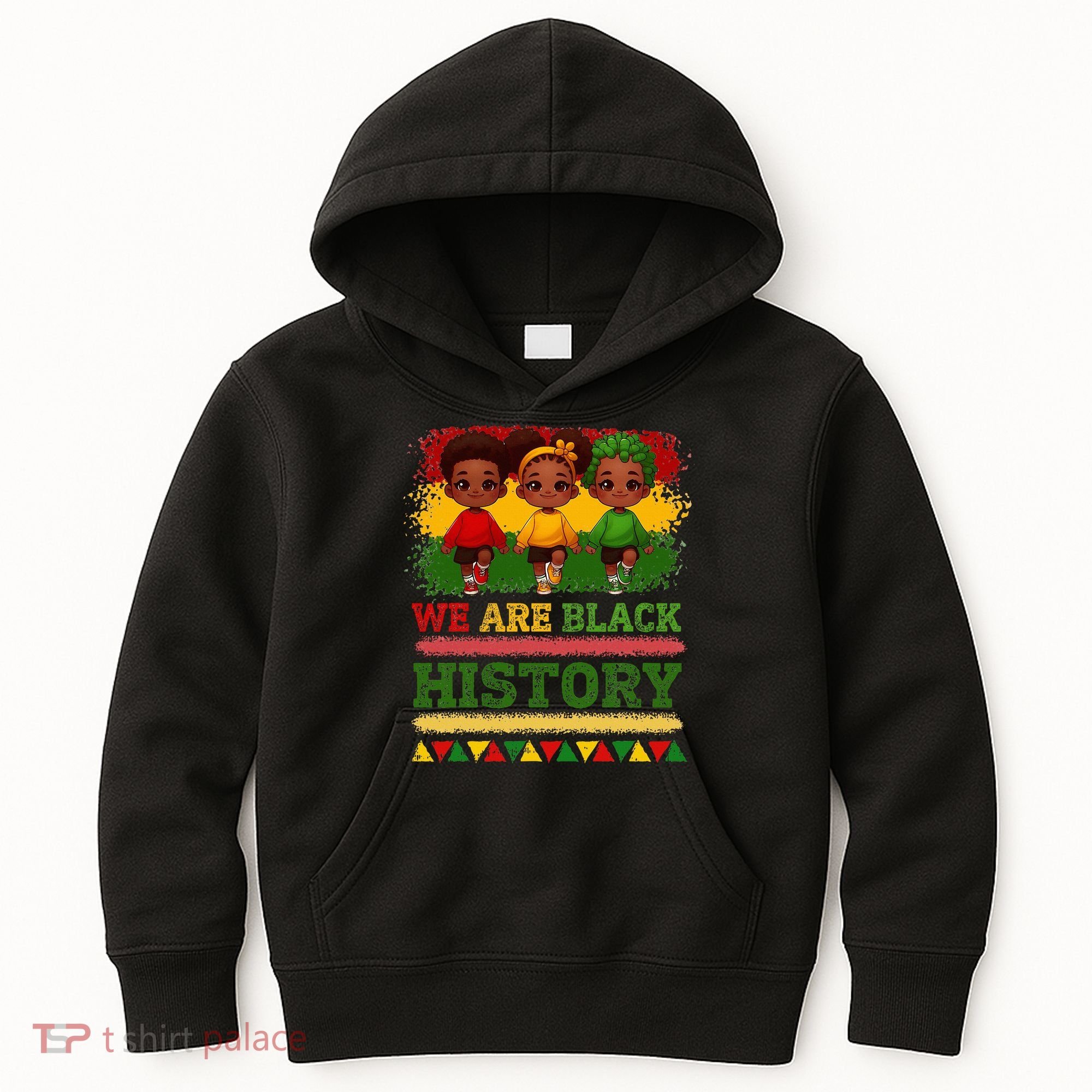 We Are Black History For Black History Month Kids Hoodie