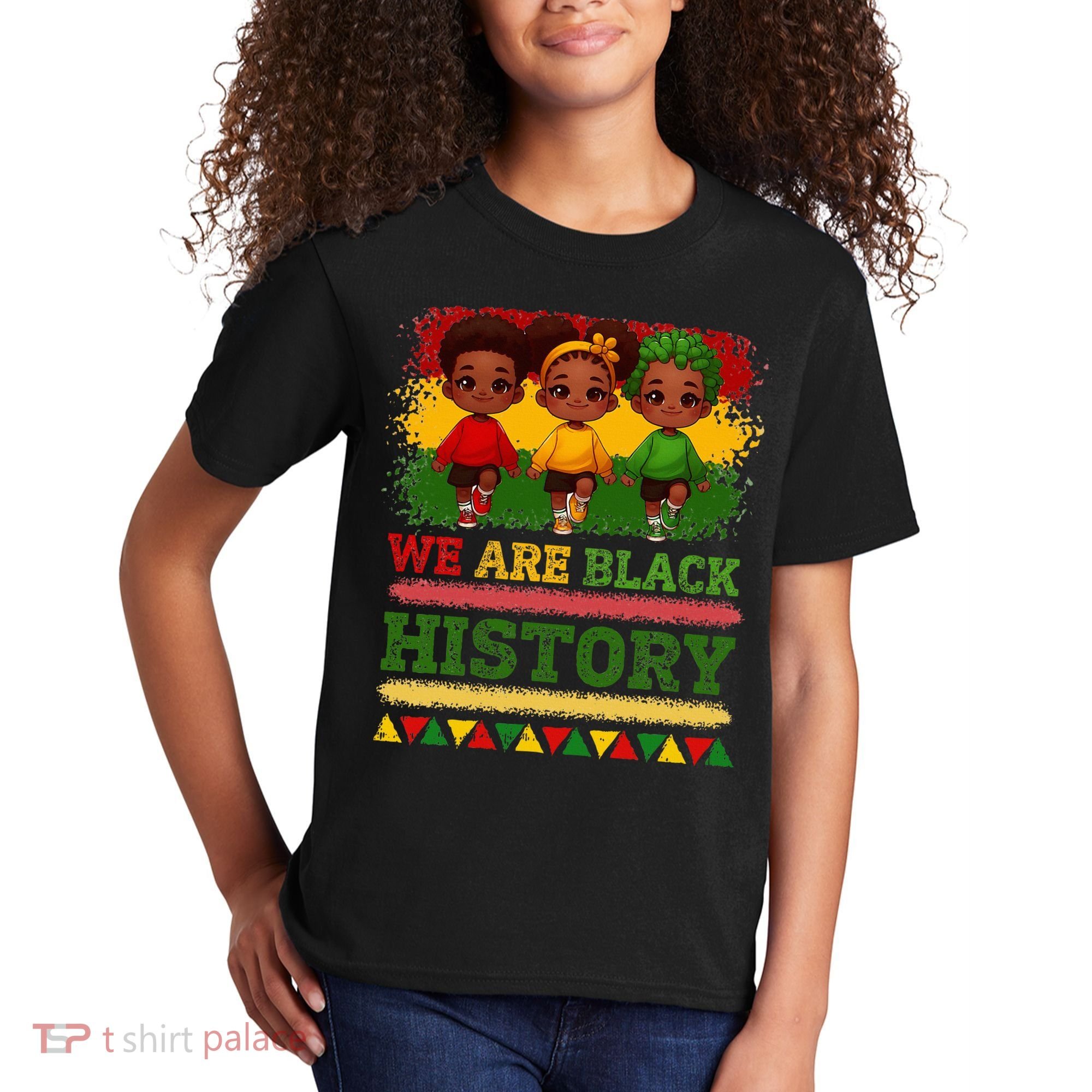 We Are Black History For Black History Month Kids T-Shirt