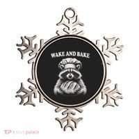 Wake And Bake Sourdough Funny Raccoon Baker Meme Ornament thumb 0