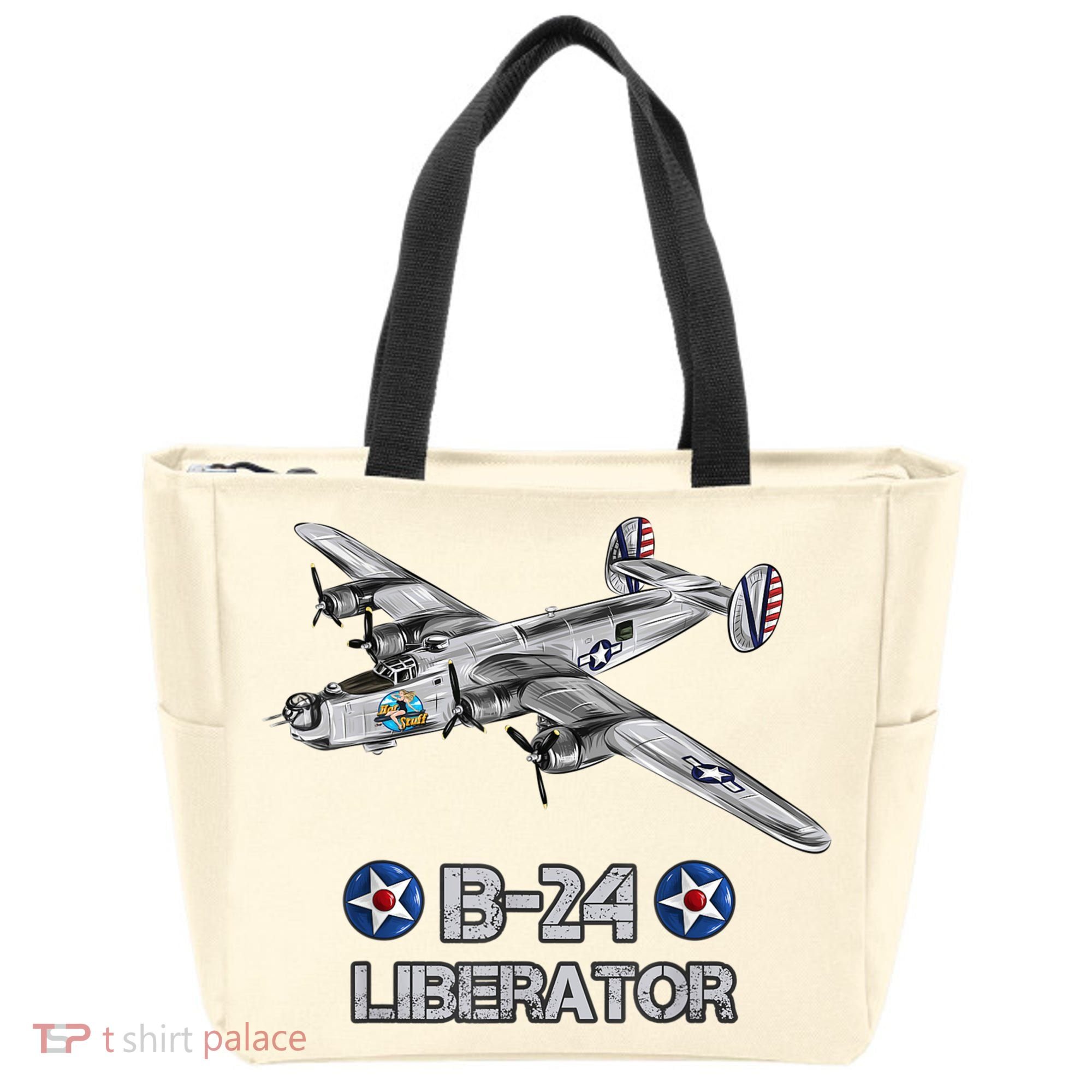 WW2 Aviation B24 Liberator American Heavy Bomber Gift Tote Bag