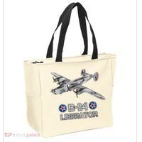 WW2 Aviation B24 Liberator American Heavy Bomber Gift Tote Bag thumb 2